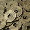 Miniatyrbilde 1 av 8: 100 stk Feng Shui-mynter Gamle I Ching-mynter for helse og rikdom