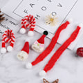 Miniatyrbilde 2 av 8: 1:6 1:12 Dukkehust Miniatyr Julehatt Sjal Dukkehust Tilbehør A4