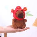 Pikkukuva 8 / 8: Capybara-avaimenperä pehmo-nukkelelut vesi marsu avaimenperä Monk