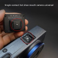 Miniatyrbillede 4 af 8: Mini Hot Shoe Genopladeligt Miniature Kamera ro Xenon Flash For Silver