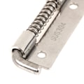 Miniatyrbilde 8 av 8: 1 stk 304 rustfritt stål lastet hengsel sikkerhetsfjærbolt stang M Left