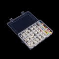 Miniatyrbillede 5 af 8: Transparent 24 Grids Opbevaringsboks Plastic Brodery Floss Bobbi