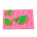 Miniatyrbilde 4 av 8: Bladformet silikonform Blader Kakedekor Fondant Cookies Mou