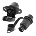 Pikkukuva 8 / 8: 12V 3Pin Socket Trailer Adapter Power Pistorasialiitin For socket