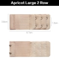 Miniatyrbillede 1 af 8: Kvinder BH Extenders Strap Extenders Spænder Elastic Extender Br 18(A 2R3H apricot)