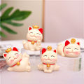 Miniatyrbilde 3 av 5: Kawaii Cat Figurine Wealth Fortune Sculpture Gaming Office Tabell A3