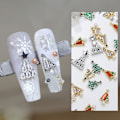 Miniatyrbillede 2 af 8: 1 stk. Glimtende Fuld Zirkon Juletræ Perle Diamanter Legering Nai A1