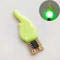 Miniatyrbilde 6 av 7: 3v Led Cob Flash stearinlys Fleksibel filamentdiode lys Decorati Red