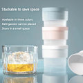 Miniatyrbilde 2 av 7: Sfærisk isbitform Langsomtsmeltende DIY isball Rund gelé Maki Blue