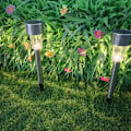 Miniatyrbillede 3 af 8: Solar Lamp Powered LED-lys Farverig udendørs regntæt gårdhave warm