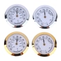 Miniatyrbilde 1 av 8: Direct Pin Embedded 37mm Pointer Mini Termometer Hygrometer Fo Thermometer Gold