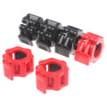 Miniatyrbilde 6 av 8: 2 stk. Hantel vektstang krageklemmer Klemme Gym Vektløfting Fit A3(2.8CM Black)
