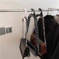 Miniatyrbillede 4 af 7: Håndtaske Hanger Pung Taske Kroge Tie Hat Cap Opbevaringsstativ skab Gray