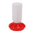 Miniatyrbillede 5 af 8: Fjerkræ Fodring Drikker Vand Dispenser Automatisk Kylling Vandtrug B