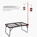 Miniatyrbilde 6 av 8: 1 stk Campinglanternestativ Avtakbare lanternehengere Bærbar L Red 2 Hanger