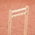 Miniatyrbillede 7 af 8: 1:12 Dukkehus Mini knagerække Tøjstativ Beklædningsgenstand F