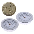 Miniatyrbilde 6 av 8: Direct Pin Embedded 37mm Pointer Mini Termometer Hygrometer Fo Thermometer Gold
