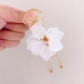 Miniatyrbilde 8 av 8: Advanced Elegant Camellia Flower Hair Claws Clip Spring Clips H Green