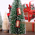 Miniatyrbillede 3 af 8: 1:12 Dukkehus Mini Slæde Model Ski Board Xmas Tree Pendant Ch