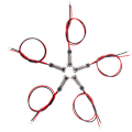 Miniatyrbillede 5 af 5: P67 Vandtæt 6 mm LED-advarselslampe i metal 1(Red 3-6V)