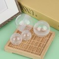 Miniatyrbillede 2 af 5: 50 STK Clear Capsule Toy Surprise Ball Tiny Container Making Thi D