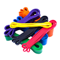 Miniatyrbilde 2 av 5: Resistance Bands Exercise Elastic Natural Latex Workout Strengt 5-15 lbs
