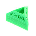 Pikkukuva 1 / 8: 10 kpl Kuutioteline Multi set 3x3 4x4 5x5 muovinen kuutiolasta Green