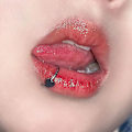Miniatyrbild 7 av 8: Women's Love Cross Labial Ring Lip Ring Titanium Steel Body Pie B
