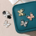 Pikkukuva 7 / 8: 3 kpl Nail Art Charm 3D Cat's Eye Butterfly strassit Nail Dri A 3Pcs