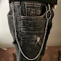 Miniatyrbilde 3 av 8: 1/2/3 Layer Long Metal Belte Chain Rock Punk Hook Bukser A3