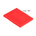 Miniatyrbillede 1 af 5: 1 STK skridsikker gummiklipper Grip Bands Fading Time Barber Clipp red/M