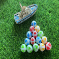 Miniatyrbilde 4 av 5: 6stk Kids Sucker Sticky Ball Leketøy Montessori Skytemål For 6pcs