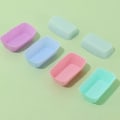 Miniatyrbilde 4 av 5: 5 stk Silikonkakeformer Rektangulær Muffinskopp Kakebaking Mou Random-5pcs