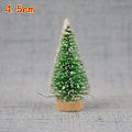 Miniatyrbillede 5 af 8: 12 Stk Mini Juletræ Julemand Sne Decor Til DIY Frost A3