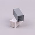 Miniatyrbillede 5 af 5: 1:87 Containermodel 20 fod fragt til jernbanescene La Watermelon red