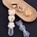 Miniatyrbilde 2 av 8: 1 stk. Onigiri-form Cartoon Shape Sushi Roll Bento Embossing-form