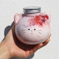 Miniatyrbilde 3 av 8: Søte kattevannflasker for melk, te, kaffe, juice, bærbar drikke 2