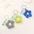 Pikkukuva 8 / 8: Sakura Fabric Flower Keychain Korut Lanyard Car Bag avaimenperä C