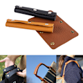 Pikkukuva 2 / 5: 1 kpl matkalaukun kahvan kääre PU- cover lisävaruste Shou Light brown
