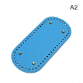 Pikkukuva 1 / 8: 22*10cm pitkä pohja neulotulle laukkulle Nahkalaukun pohja Käsintehty B A2