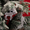 Miniatyrbilde 3 av 8: Julepynt Hengepynt Akryl Elg Krystall Sko Ornamenter A