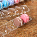 Miniatyrbillede 4 af 5: 5 STK aron PET Cookie Emballageæsker Hjem Dessert Shop Papir C