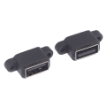 Miniatyrbild 3 av 8: 5 Styck Vattentät USB 2.0 Laddningsdata Tail Plug-in USB2.0 Anslutning