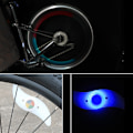 Miniatyrbillede 1 af 8: Cykel Hjul Eger Lys Vandtæt Balance Cykel LED Dæk Dæk Multicolor