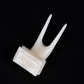 Miniatyrbillede 2 af 6: Pet papegøje plast frugtgaffel fugle holder foder enhed pin c