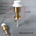 Bordlampeholder Fast Base E27 Skruelampe Mund Jern DIY Lys A3