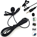 Pikkukuva 2 / 8: 3,5 mm Jack Lavalier Solmiopidike Luentomikrofonit Mini tai Mic for