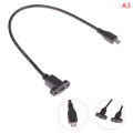 Miniatyrbillede 1 af 8: Micro Type USB USB 3.1 hanstik til Type-c USB 3.1 hun 03