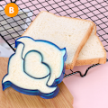 Miniatyrbillede 1 af 5: Frokost DIY Sandwiches ter Formning Die Brød Kiks Form Til Dolphins