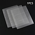 Miniatyrbillede 6 af 8: 1PC Sider 3 Papir Penge Album Valuta Seddel Samling Bog 1PCS